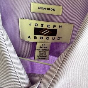 Joseph Abboud Lavender Dress Shirt